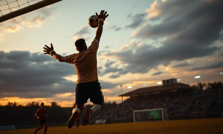 Aksi Heroik Ernando di Bawah Mistar