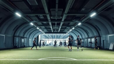 pusat pelatihan bawah tanah