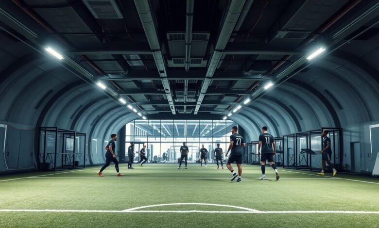 pusat pelatihan bawah tanah